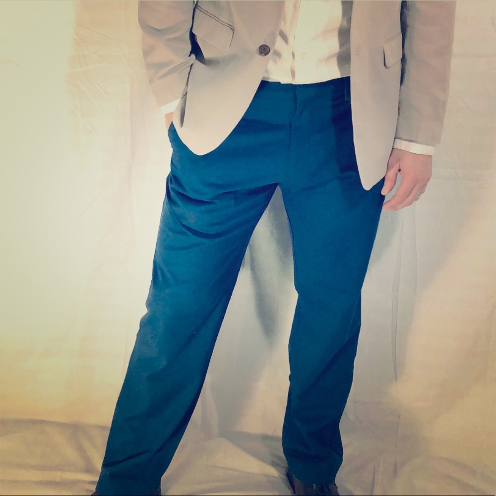 Banana Republic Navy Vogue Dress Pants